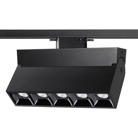 358324 PORT NT19 234 черный Светильник трековый однофазный трехжильный IP33 LED 4000К 25W 110-265V EOS