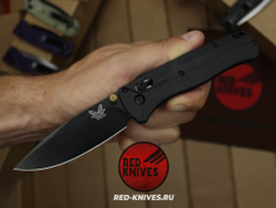 Нож Benchmade 535 Bugout G10 A+++ - черная рук., черный клинок RK/Н50