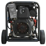 Электростанция дизельная с воздушным охлаждением HYUNDAI DHY 10000LE-T открытая