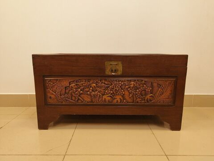 Винтаж: Сундук в классическом китайском стиле
