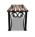 Банкетка стальная «Узоры»