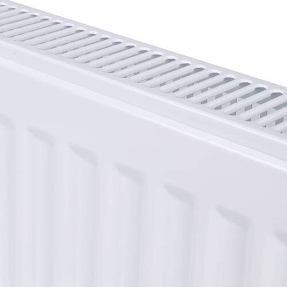 Радиатор панельный профильный ROMMER Compact тип 22 - 500x900 мм (подкл.боковое, белый)