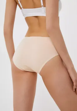 Трусы женские хлопковые слипы  средней посадки