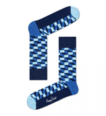 Носки унисекс Filled Optic Sock с кирпичиками (Размер: 29) (Цвет: синий с голубым)