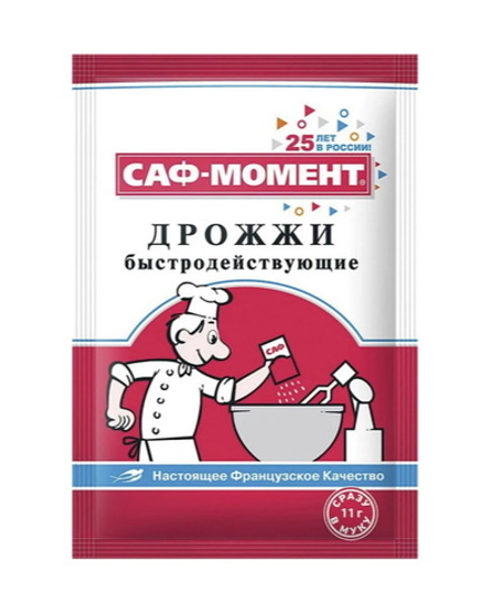 Дрожжи хлебопекарные "Саф-момент" сухие 11 г