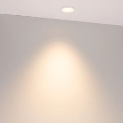 Светильник MS-ARADO-BUILT-R55-7W Warm3000 (WH-WH, 55 deg, 230V) (Arlight, IP20 Металл, 5 лет) 059104