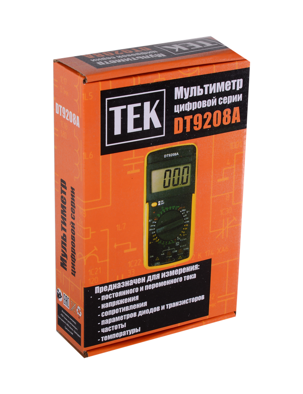 Мультиметр DT9208A