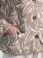 Пыльник Летний день (бело-коричневый) Б15152-8М LT Collection