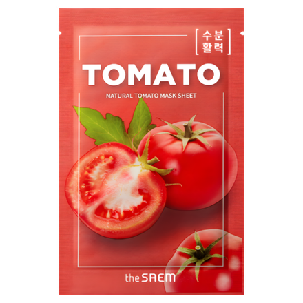 The Saem Маска на тканевой основе для лица с экстрактом томата Natural Tomato Mask Sheet