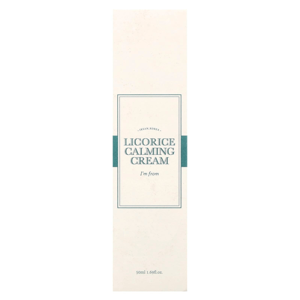 I'm From, Licorice Calming Cream, 1.69 fl oz (50 ml)