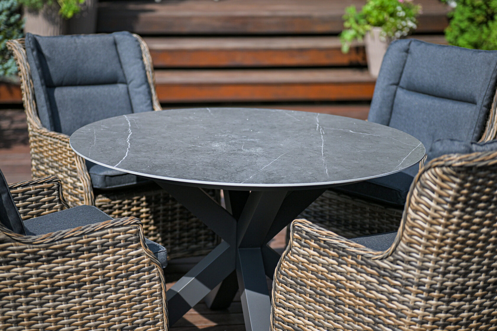 Обеденный стол ФЛОРЕНЦИЯ 150 Серый