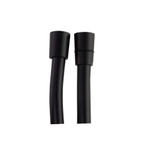 Шланг для гигиенического душа 1,2м в ПВХ оплётке 1121NM чёрный