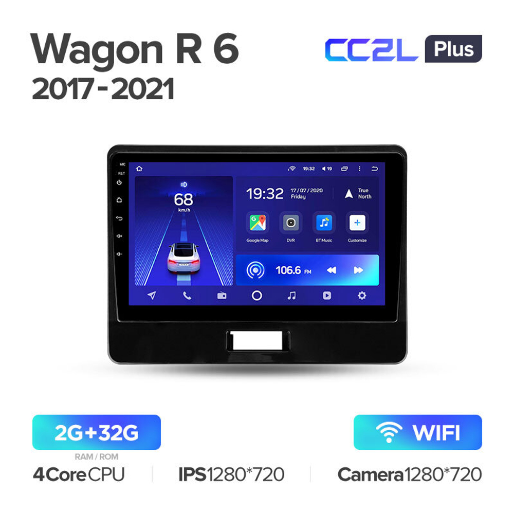 Teyes CC2L Plus 9" для Suzuki Wagon R 6 2017-2021