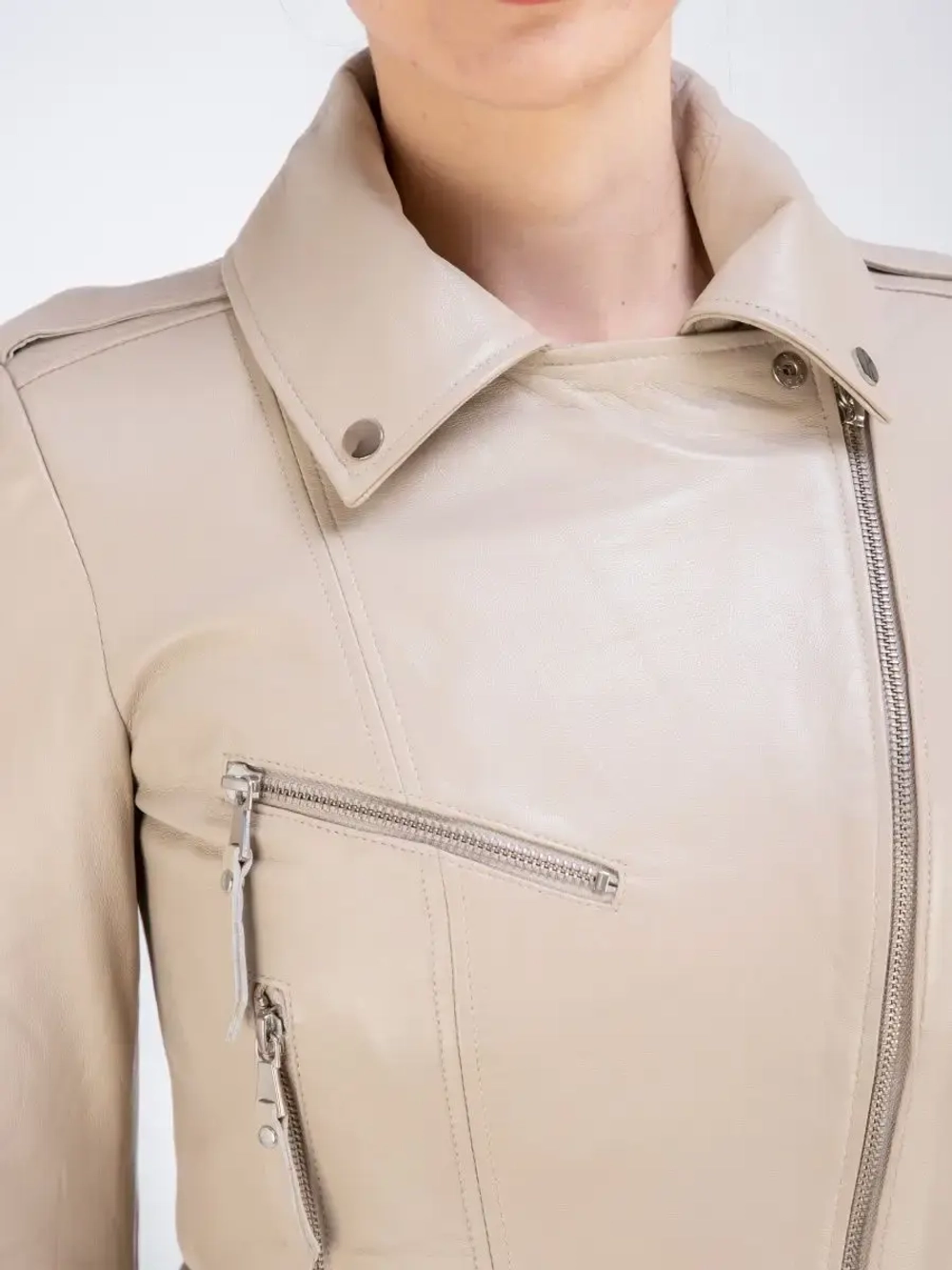 Косуха женская из натуральной кожи Турция