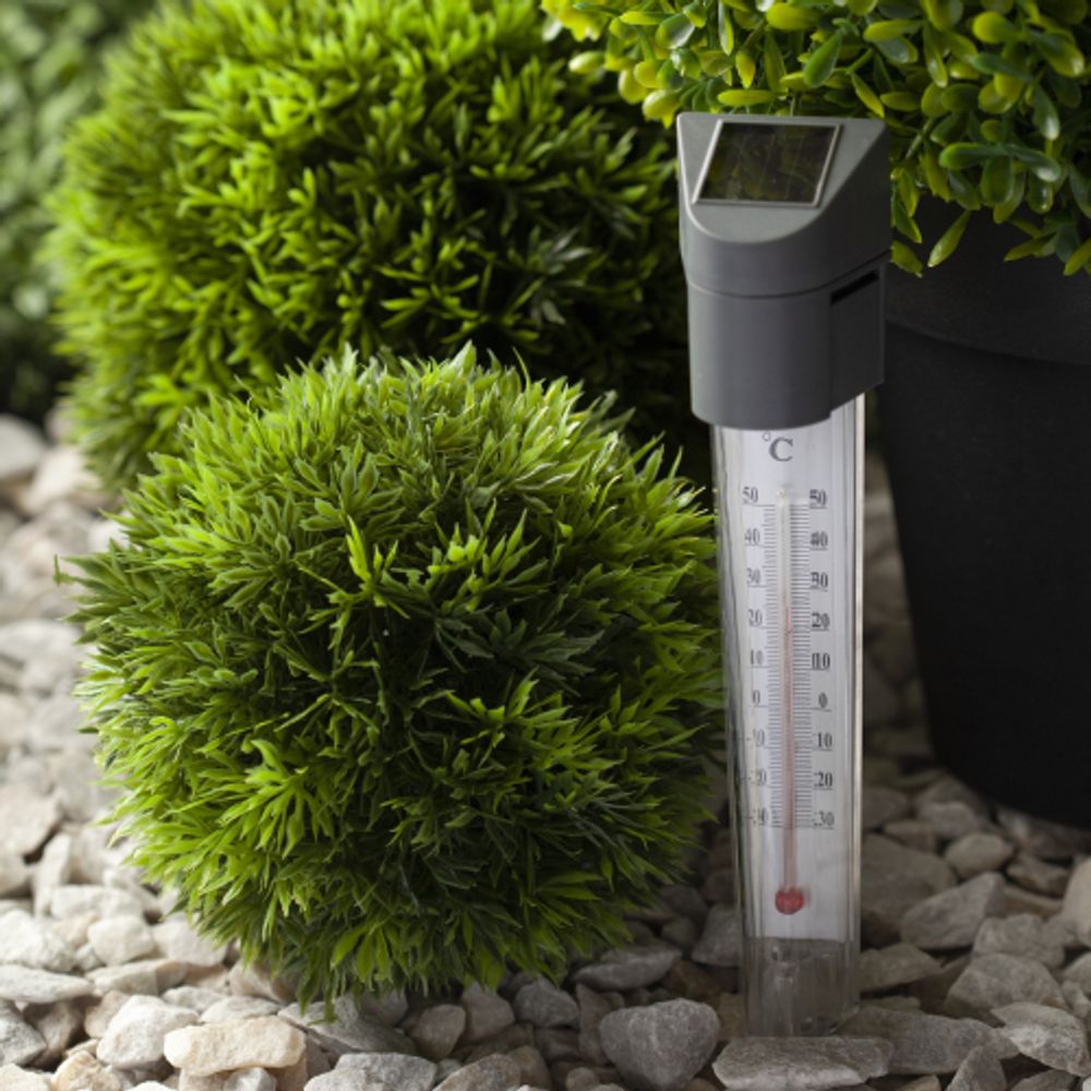 Светильник уличный ЭРА ERATR024-02 градусник садовый на солнечной батарее сталь пластик серый 33 см