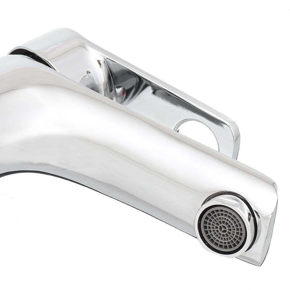 Смеситель для раковины, Frud, корот изл, с картриджем, хром, R10120