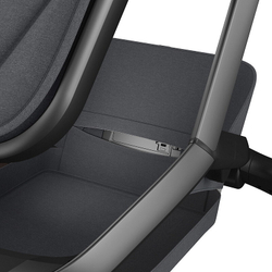 Детская коляска Maxi-Cosi Fame 3 в 1 с автокреслом CabrioFix Essential black Twillic Graphite/графит