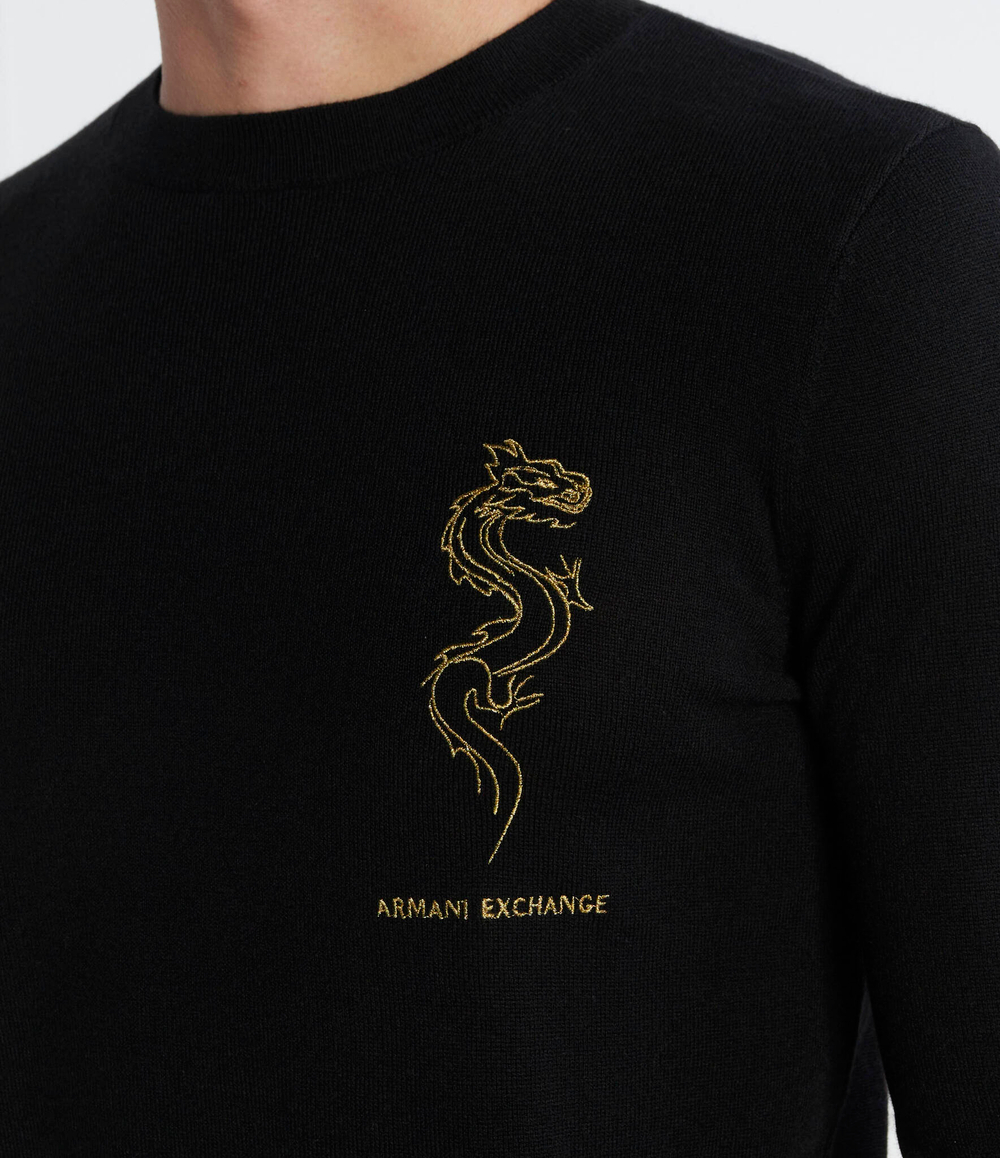 Свитер Armani Exchange - черный(3DZM2T ZM3XZ)