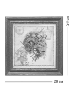 Картина на стену интерьерная на холсте 26*26 см
