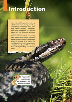 Venomous Snakes. Reader with Digibook apps. Книга для чтения с ссылкой на электронное приложение