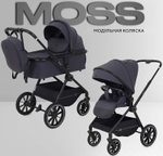 Детская коляска Rant Moss 3 в 1 Graphite