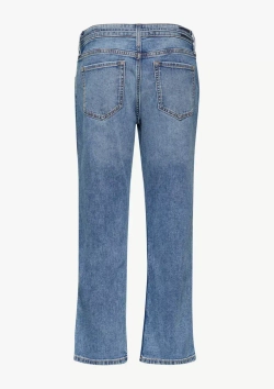 Cropped Jeans Karolin / Regular Fit / Mid Rise / Straight Leg