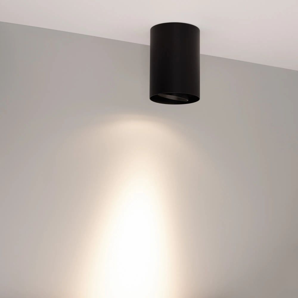 Светильник SP-FOCUS-R86-10W Day4000 (BK, 15 deg, 230V) (Arlight, IP54 Металл, 5 лет) 054848