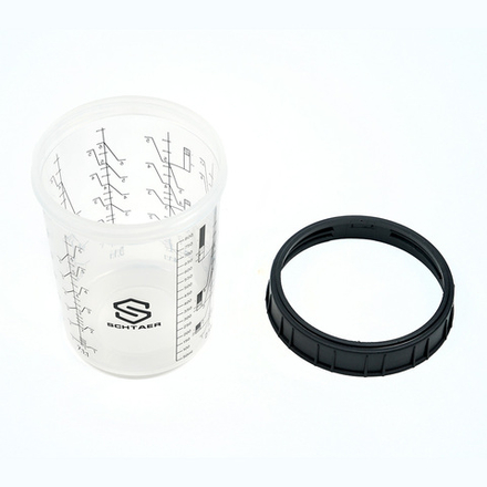 SCHTAER SCH-851P пластиковый многоразовый жесткий стакан 850 мл Schtaer-Premium