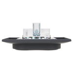 SKANDY Розетка 2-местная с заземлением без защитных шторок 16А в сборе SK-R08G графит IEK