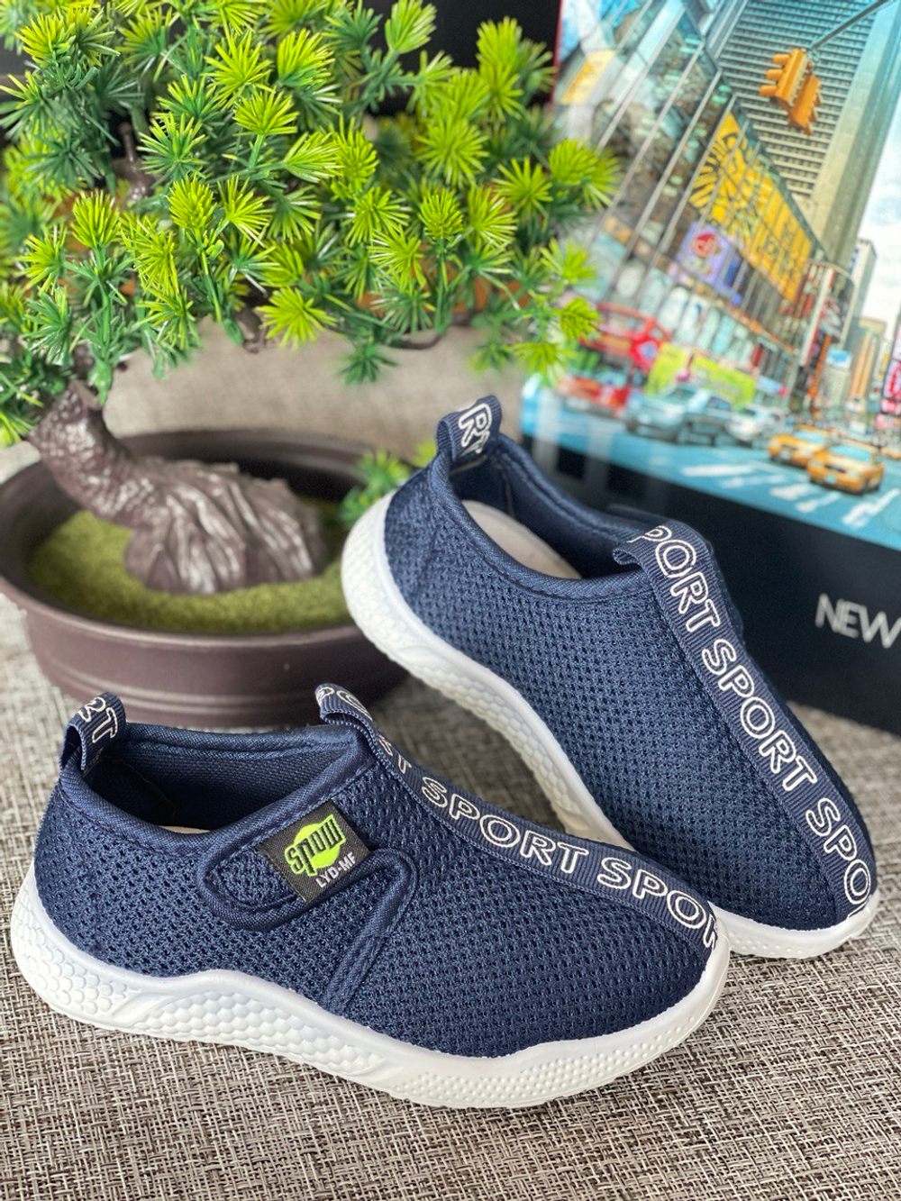 Слипоны на липучке