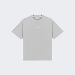 Футболка UNIFORM Heavy MiniLogo, серый/белый