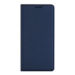 Чехол книжка синего цвета для смартфона Xiaomi 17T, серия Skin Pro Series от Dux Ducis