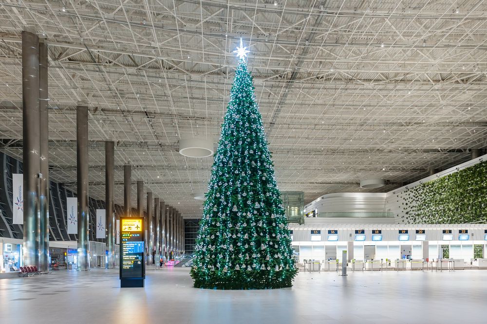 Уличная гирлянда "Цветной Каскад GT" 24В - для елок от 3 до 12 м