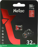 Карта памяти Netac P500 Extreme Pro 32GB (NT02P500PRO-032G-S)