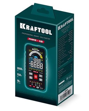 KRAFTOOL KMS-15 смарт-мультиметр цифровой (59870)