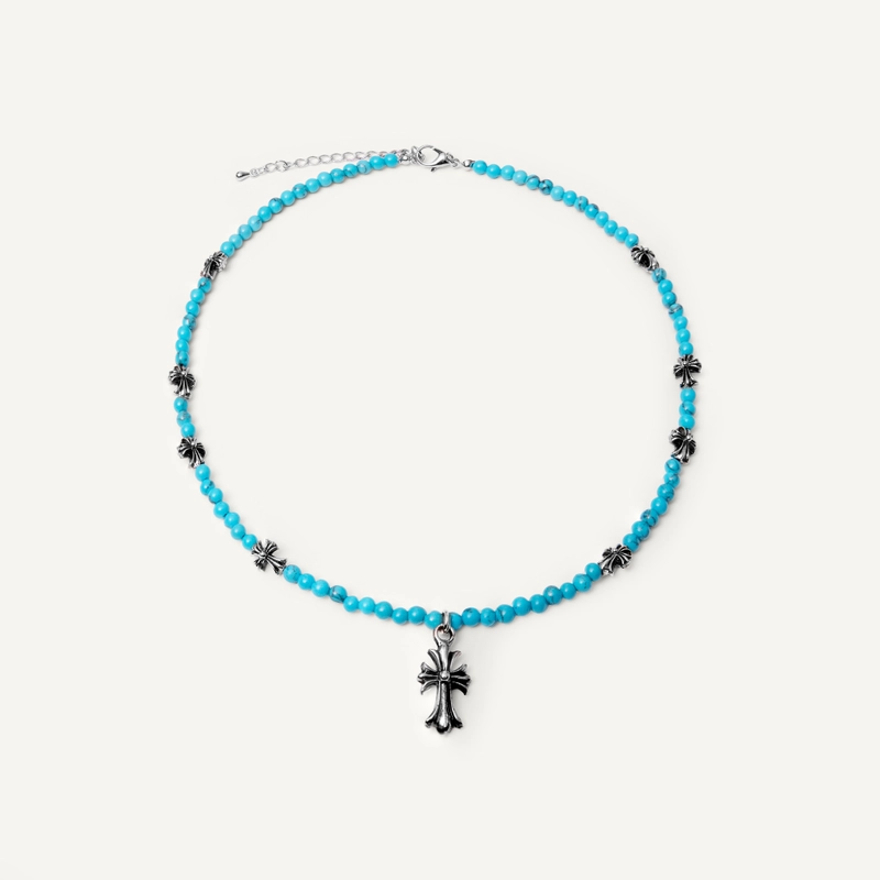 Колье Темный Крест – Синее