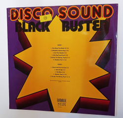 Винтажная виниловая пластинка LP Black Buster Disco Sound (Germany 1976)