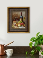 Картина настенная интерьерная в багетной раме 18*21 см