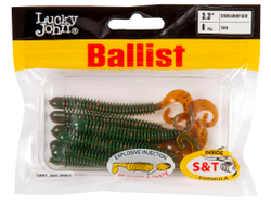 Твистеры съедобные LJ Pro Series BALLIST 3.3in (08.40)/PA16 8шт.