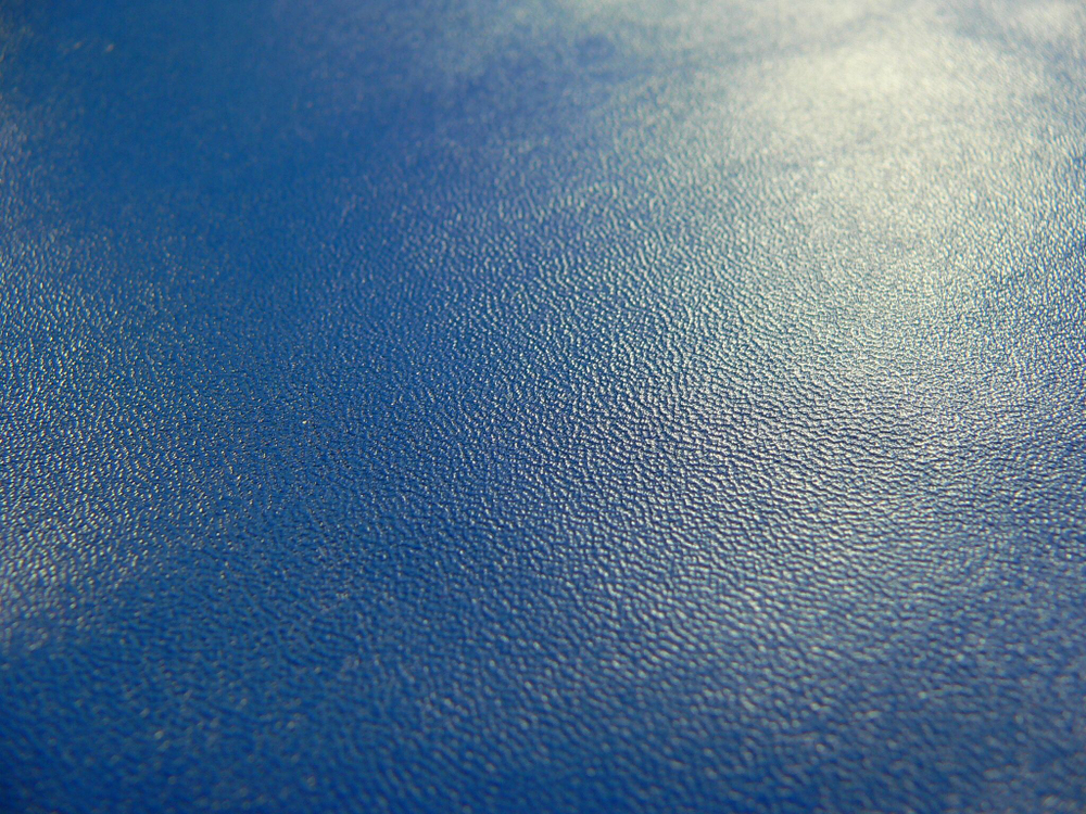 Ткань Кожа искусственная  ш.1,38 м голубой арт. 327050