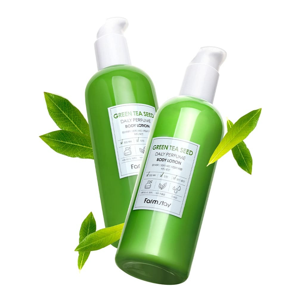 FarmStay Лосьон для тела зеленый чай - Daily perfume body lotion, 330мл