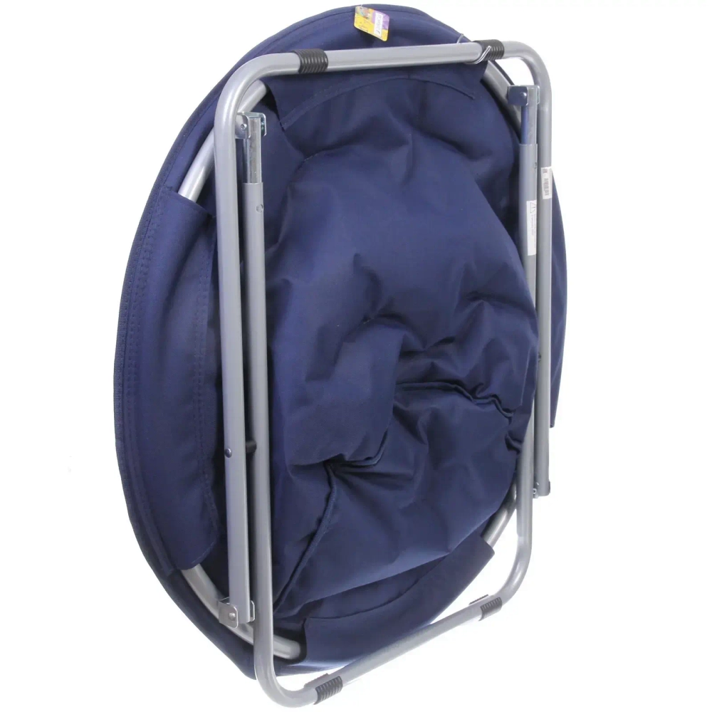 Кресло складное 75*60*75 см «Луна», синий ДоброСад