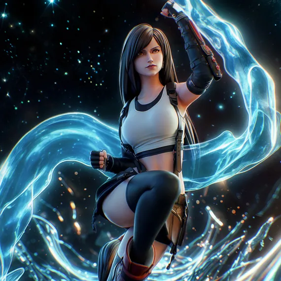 Tifa Limit Breaks - Final Fantasy