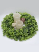 Венок 40 см, на дверь, на стол, для дома, для творчества