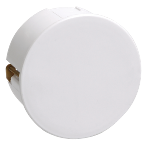 Коробка распаячная КМ41024 для полых стен безгалогенная (HF) D=80х40мм с металлическими лапками с кр