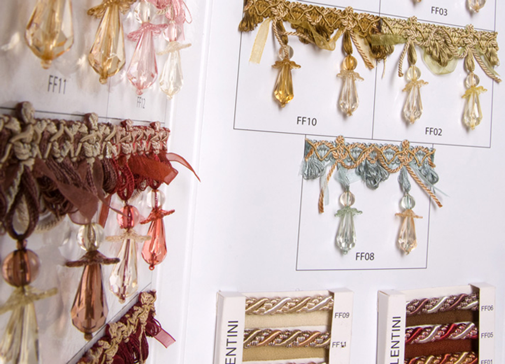 Кисть большая Modern Trimmings арт. Sara col. FF10 (высота кисти 24,5 см)