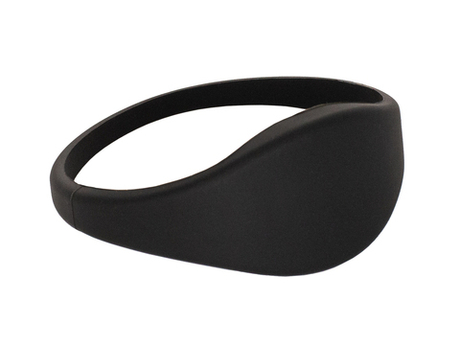 RFID браслет доступа EM-Marine “SLIM” ЧЕРНЫЙ, диаметр 65 мм