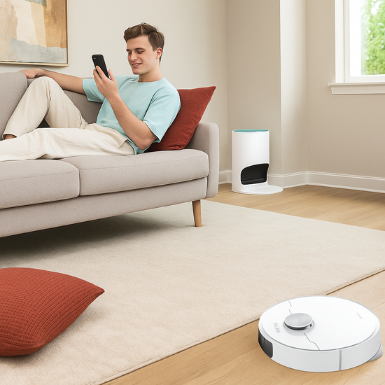 Робот-пылесос Dreame L10 Prime с функцией самоочистки