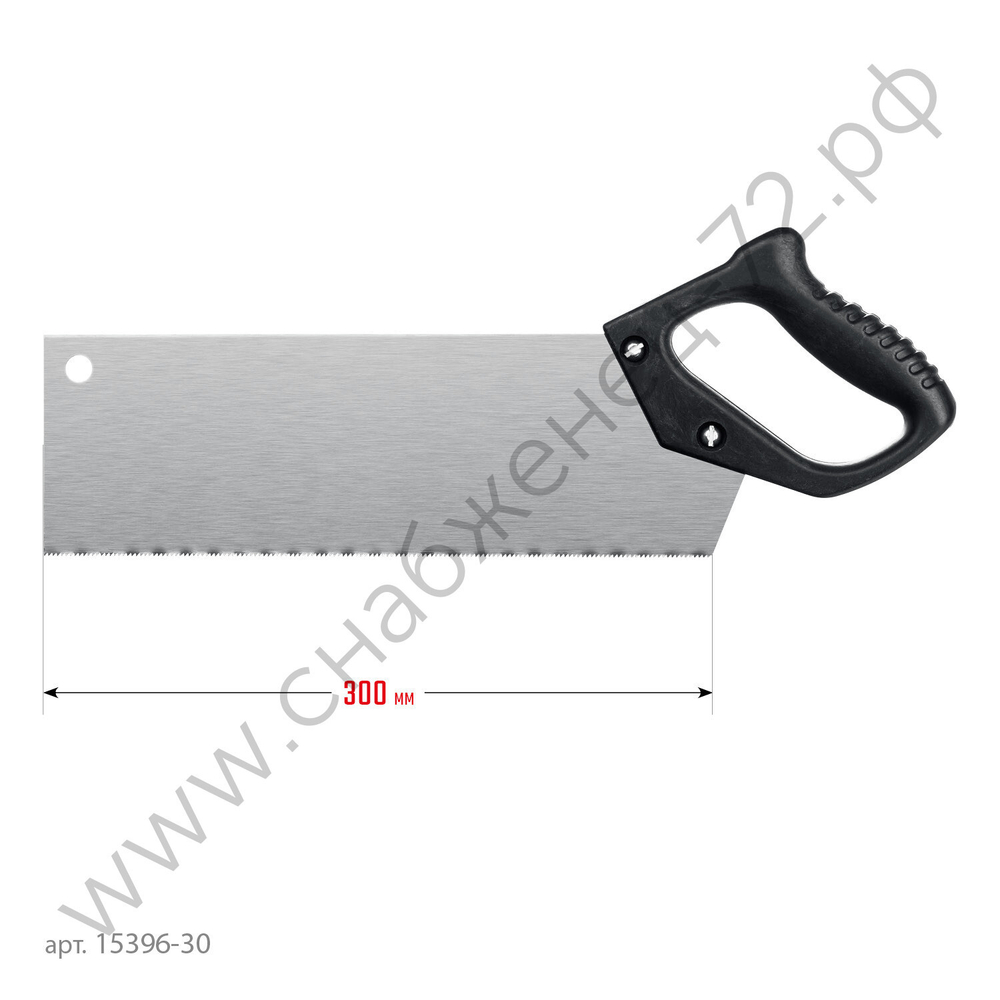 СИБИН 100х50 мм, 300 мм, Пластиковое стусло с пилой (15396-30)
