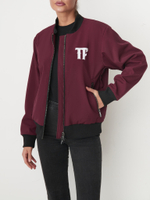 Бомбер FENIX, бордовый